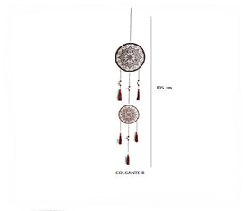 Colgante móvil Feng Shui – Mandala A o B | Equilibrio y belleza en movimiento