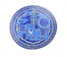 Adhesivo protector Antirobo y Violencia grande – Amuleto Feng Shui de 12 cm