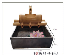 Fuente de agua ceramica