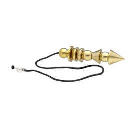 Detalle del Péndulo Osiris Receptor de Bronce modelo BRO22 para captación de energías