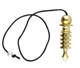 Péndulo Osiris Receptor de Bronce para radiestesia y terapias energéticas.