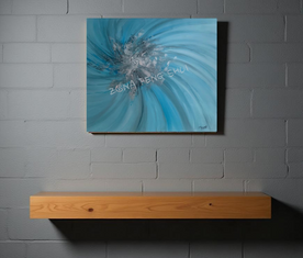 Cuadro Velata de Agua de Mouriel Art representando el elemento Agua según el Feng Shui