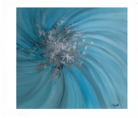 cuadro de la artista Mouriel art